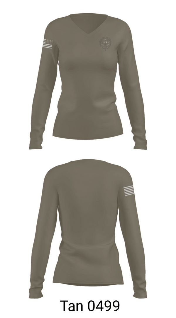 Womens Long Sleeve Vneck Shirt, Corporal of Marines, Marines, Teamtime, Team time, sublimation, custom sports apparel, team uniforms, spirit wear, spiritwear, sports uniforms, custom shirts, team store, custom team store, fundraiser sports, apparel fundraiser