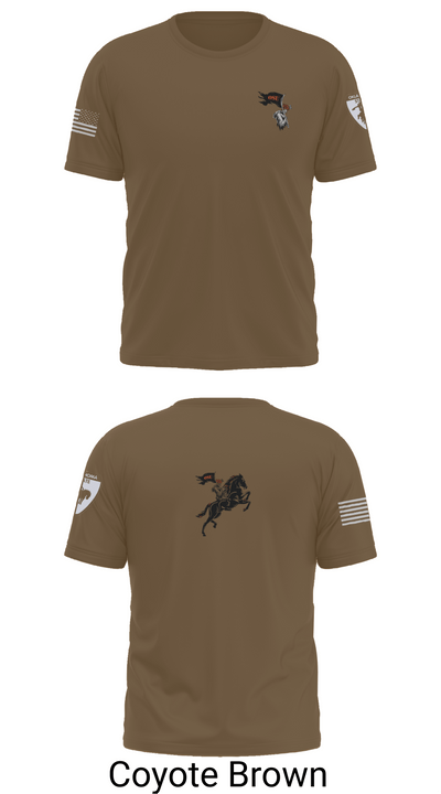 Oklahoma State University Ranger Challenge 45471102 Old School Cotton Feel Shirt - 10