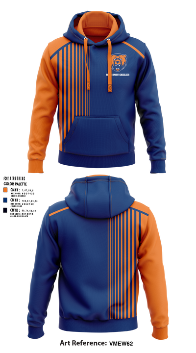 North Point Grizzlies 55035886 Hoodie - 1