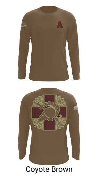 Long Sleeve Performance Shirt, US MEDDAC, Army, Teamtime, Team time, sublimation, custom sports apparel, team uniforms, spirit wear, spiritwear, sports uniforms, custom shirts, team store, custom team store, fundraiser sports, apparel fundraiser