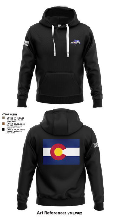 USS Colorado 62419768 Hoodie - 3