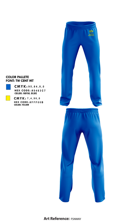 East Peoria Central Wildcats 98249319 Sweatpants - 1
