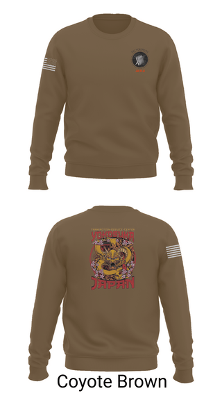 Crew Neck Sweatshirt, Transactional Service Center Yokosuka, Navy, Teamtime, Team time, sublimation, custom sports apparel, team uniforms, spirit wear, spiritwear, sports uniforms, custom shirts, team store, custom team store, fundraiser sports, apparel fundraiser