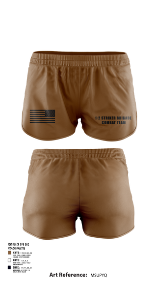 Ranger Panties, 1-2 striker brigade combat team, Army, Teamtime, Team time, sublimation, custom sports apparel, team uniforms, spirit wear, spiritwear, sports uniforms, custom shirts, team store, custom team store, fundraiser sports, apparel fundraiser