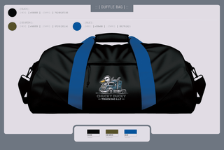 Duffle Bag, Shucky Ducky Trucking, , Teamtime, Team time, sublimation, custom sports apparel, team uniforms, spirit wear, spiritwear, sports uniforms, custom shirts, team store, custom team store, fundraiser sports, apparel fundraiser