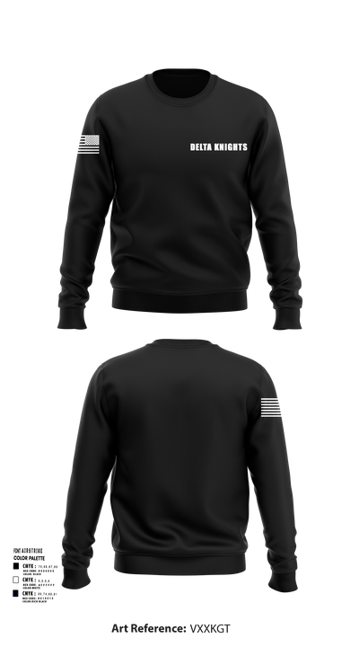 Delta Knights 65030164 Crew Neck Sweatshirt - 103