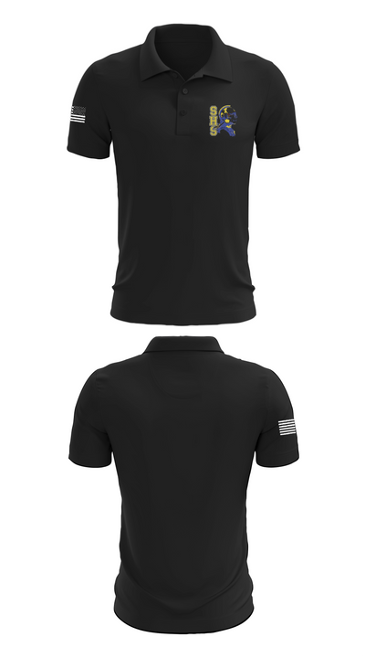 Stafford High School Basketball 81575563 Short Sleeve Performance Polo - 28