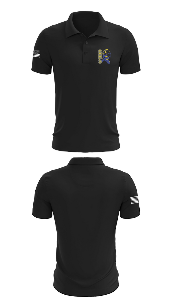 Short Sleeve Performance Polo, Stafford High School Basketball, Women's Basketball, Teamtime, Team time, sublimation, custom sports apparel, team uniforms, spirit wear, spiritwear, sports uniforms, custom shirts, team store, custom team store, fundraiser sports, apparel fundraiser