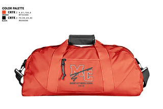 Duffle Bag, Marine City Middle School Cheer, Cheer, Teamtime, Team time, sublimation, custom sports apparel, team uniforms, spirit wear, spiritwear, sports uniforms, custom shirts, team store, custom team store, fundraiser sports, apparel fundraiser