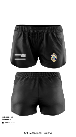 Ranger Panties, Crowley Police Department, , Teamtime, Team time, sublimation, custom sports apparel, team uniforms, spirit wear, spiritwear, sports uniforms, custom shirts, team store, custom team store, fundraiser sports, apparel fundraiser