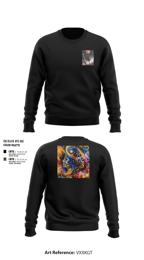 Crew Neck Sweatshirt, Wicked Transformationz, , Teamtime, Team time, sublimation, custom sports apparel, team uniforms, spirit wear, spiritwear, sports uniforms, custom shirts, team store, custom team store, fundraiser sports, apparel fundraiser