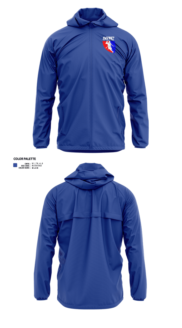 Windbreaker, YAC Flag League, , Teamtime, Team time, sublimation, custom sports apparel, team uniforms, spirit wear, spiritwear, sports uniforms, custom shirts, team store, custom team store, fundraiser sports, apparel fundraiser