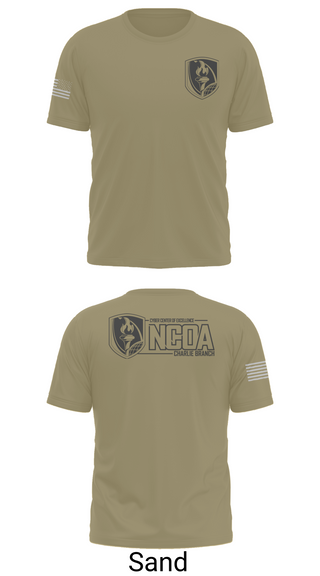 Short Sleeve Performance Shirt, CCoE NCOA Charlie Branch, , Teamtime, Team time, sublimation, custom sports apparel, team uniforms, spirit wear, spiritwear, sports uniforms, custom shirts, team store, custom team store, fundraiser sports, apparel fundraiser