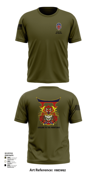 Short Sleeve Performance Shirt, 343rd Medical Hospital Augmentation Detachment, , Teamtime, Team time, sublimation, custom sports apparel, team uniforms, spirit wear, spiritwear, sports uniforms, custom shirts, team store, custom team store, fundraiser sports, apparel fundraiser