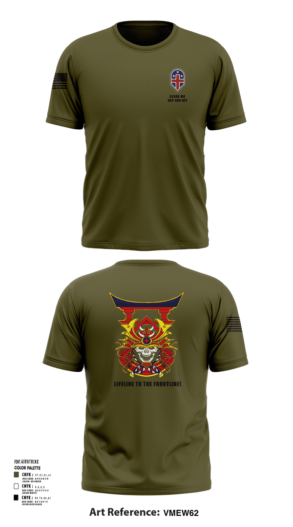 Short Sleeve Performance Shirt, 343rd Medical Hospital Augmentation Detachment, , Teamtime, Team time, sublimation, custom sports apparel, team uniforms, spirit wear, spiritwear, sports uniforms, custom shirts, team store, custom team store, fundraiser sports, apparel fundraiser