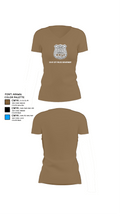 Co-op City Police Department 96634913 Women's Short Sleeve V-neck Shirt - 4