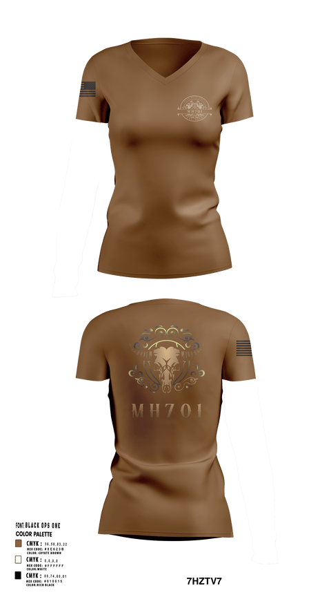 Womens Short Sleeve Vneck Shirt, Ranch MH701, , Teamtime, Team time, sublimation, custom sports apparel, team uniforms, spirit wear, spiritwear, sports uniforms, custom shirts, team store, custom team store, fundraiser sports, apparel fundraiser