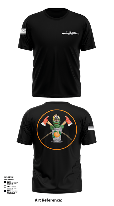 91 Bravo 3173818 Short Sleeve Performance Shirt - 114