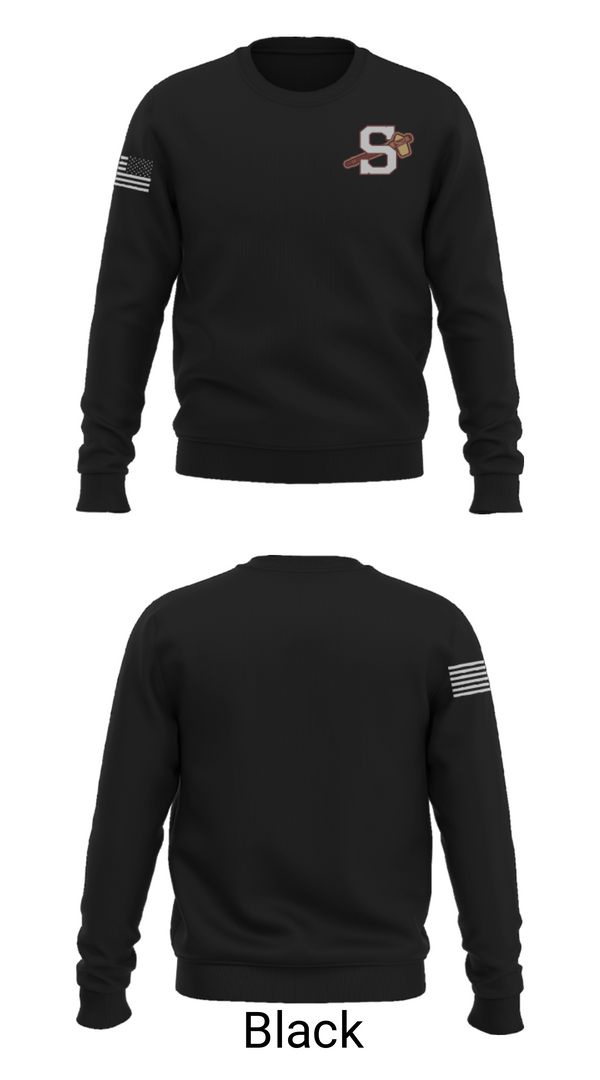 Crew Neck Sweatshirt, Salem High School Baseball, Baseball, Teamtime, Team time, sublimation, custom sports apparel, team uniforms, spirit wear, spiritwear, sports uniforms, custom shirts, team store, custom team store, fundraiser sports, apparel fundraiser