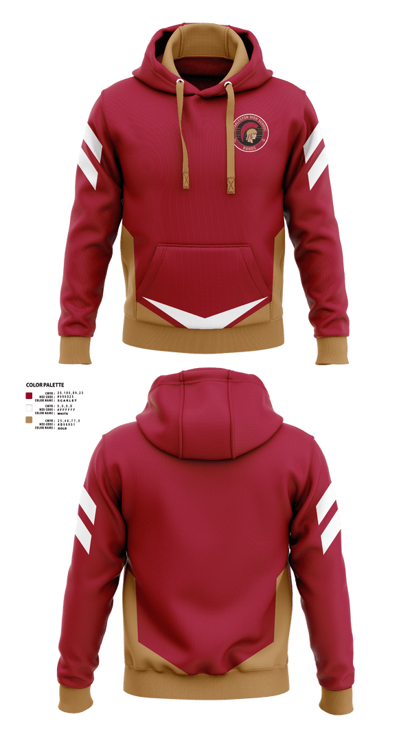 Hoodie, Charleston High School Band, Spirit Store, Teamtime, Team time, sublimation, custom sports apparel, team uniforms, spirit wear, spiritwear, sports uniforms, custom shirts, team store, custom team store, fundraiser sports, apparel fundraiser