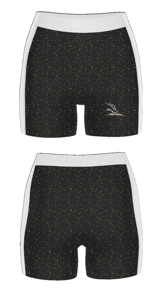Women's Compression Shorts, Prairie View Girls Tennis, Tennis, Teamtime, Team time, sublimation, custom sports apparel, team uniforms, spirit wear, spiritwear, sports uniforms, custom shirts, team store, custom team store, fundraiser sports, apparel fundraiser