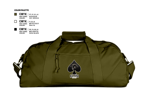 Duffle Bag, Connellsville Area Hugh School Junior ROTC, Army, Teamtime, Team time, sublimation, custom sports apparel, team uniforms, spirit wear, spiritwear, sports uniforms, custom shirts, team store, custom team store, fundraiser sports, apparel fundraiser