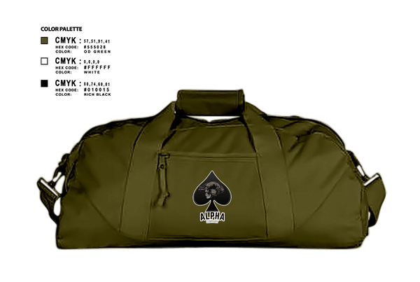 Duffle Bag, Connellsville Area Hugh School Junior ROTC, Army, Teamtime, Team time, sublimation, custom sports apparel, team uniforms, spirit wear, spiritwear, sports uniforms, custom shirts, team store, custom team store, fundraiser sports, apparel fundraiser