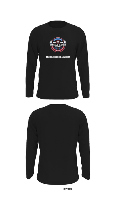 Muscle Maker Academy 31935817 Long Sleeve Performance Shirt - 27