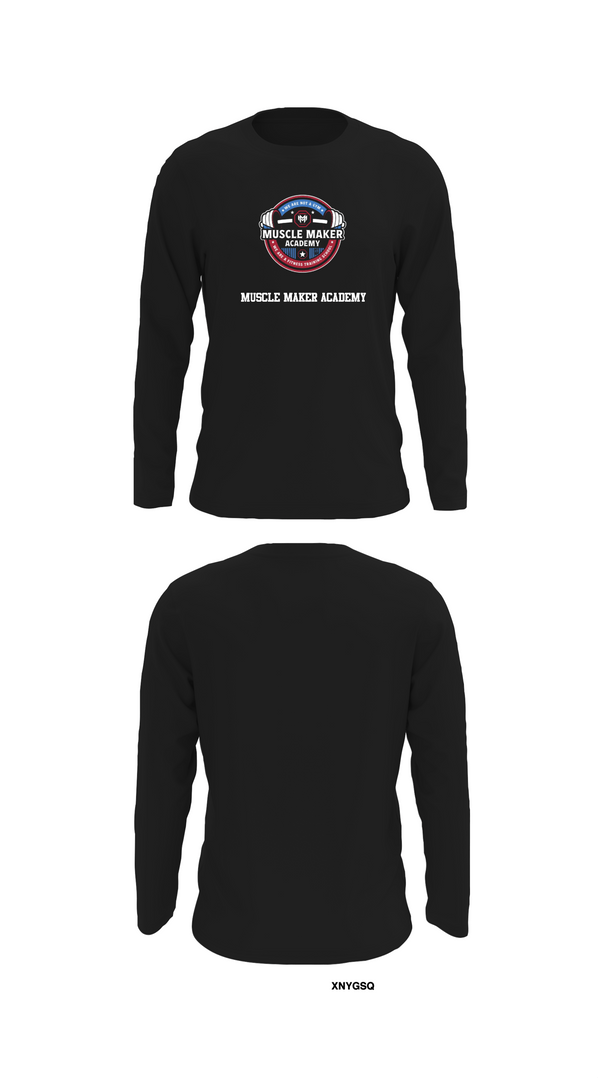 Long Sleeve Performance Shirt, Muscle Maker Academy, , Teamtime, Team time, sublimation, custom sports apparel, team uniforms, spirit wear, spiritwear, sports uniforms, custom shirts, team store, custom team store, fundraiser sports, apparel fundraiser