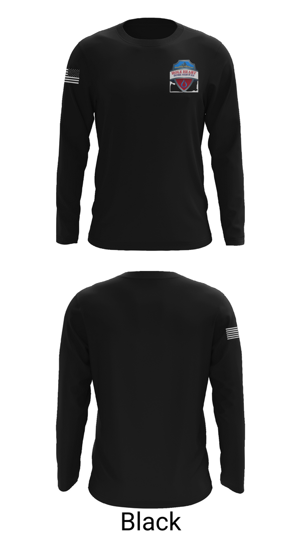 Long Sleeve Performance Shirt, Hole Heart Home Services, , Teamtime, Team time, sublimation, custom sports apparel, team uniforms, spirit wear, spiritwear, sports uniforms, custom shirts, team store, custom team store, fundraiser sports, apparel fundraiser