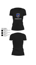 Feuerwehr Witten 55458436 Women's Short Sleeve V-neck Shirt - 24