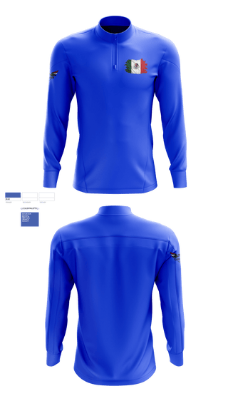 Quarter Zip Jacket, TP Baja, , Teamtime, Team time, sublimation, custom sports apparel, team uniforms, spirit wear, spiritwear, sports uniforms, custom shirts, team store, custom team store, fundraiser sports, apparel fundraiser