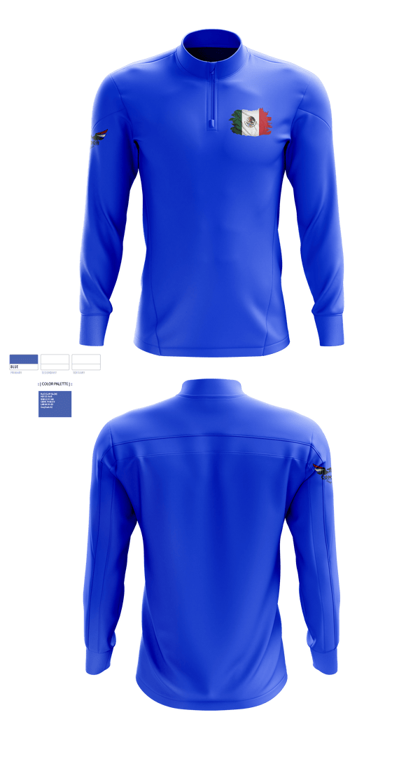 Quarter Zip Jacket, TP Baja, , Teamtime, Team time, sublimation, custom sports apparel, team uniforms, spirit wear, spiritwear, sports uniforms, custom shirts, team store, custom team store, fundraiser sports, apparel fundraiser