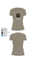 B-Co 122 ASB 42840392 Women's Short Sleeve V-neck Shirt - 64