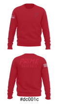 Prime Baseball 2428515 Crew Neck Sweatshirt - 16