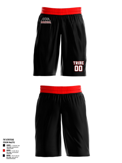 Tr1be 16960228 Mens Reversible Basketball Shorts - 1
