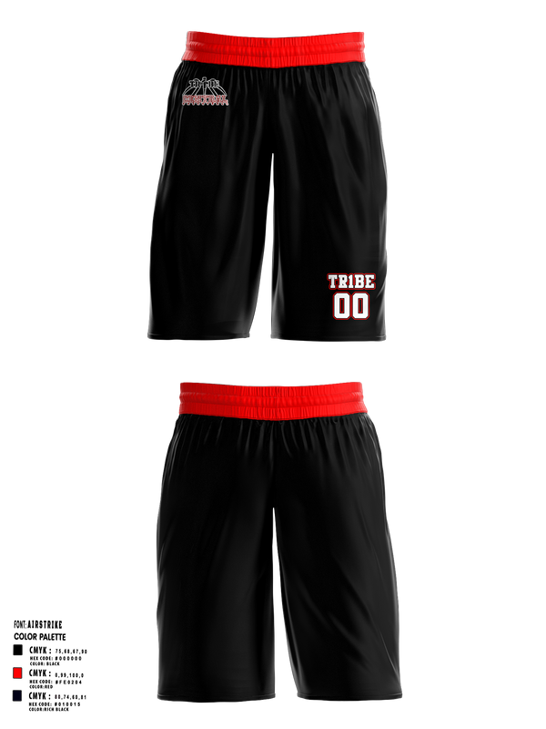 Mens Reversible Basketball Shorts, Tr1be, Men's Basketball, Teamtime, Team time, sublimation, custom sports apparel, team uniforms, spirit wear, spiritwear, sports uniforms, custom shirts, team store, custom team store, fundraiser sports, apparel fundraiser