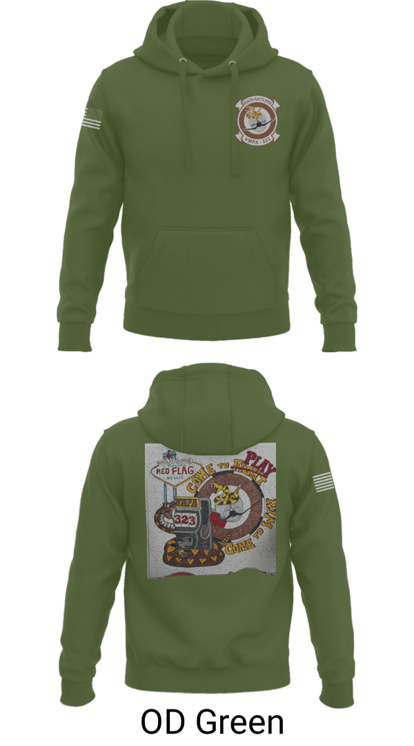 Hoodie, VMFA-323, Marines, Teamtime, Team time, sublimation, custom sports apparel, team uniforms, spirit wear, spiritwear, sports uniforms, custom shirts, team store, custom team store, fundraiser sports, apparel fundraiser
