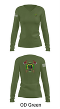 R51 33039101 Women's Long Sleeve V-neck Shirt - 57