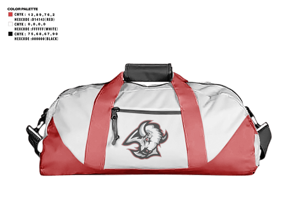 Duffle Bag, Buffalo High School Golf, Golf, Teamtime, Team time, sublimation, custom sports apparel, team uniforms, spirit wear, spiritwear, sports uniforms, custom shirts, team store, custom team store, fundraiser sports, apparel fundraiser