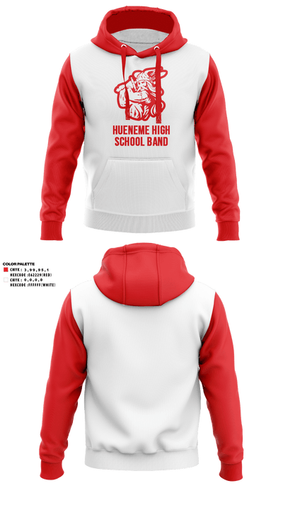 Hueneme High School Band 18451089 Hoodie - 46