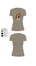 42nd ID 48314623 Women's Short Sleeve V-neck Shirt - 64