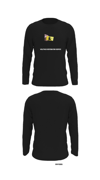 Long Sleeve Performance Shirt, Wolfpack Restoration service, , Teamtime, Team time, sublimation, custom sports apparel, team uniforms, spirit wear, spiritwear, sports uniforms, custom shirts, team store, custom team store, fundraiser sports, apparel fundraiser