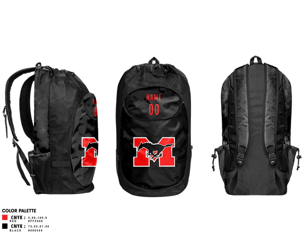 Gear Bag, Mcdougle Middle School Basketball, Women's Basketball, Teamtime, Team time, sublimation, custom sports apparel, team uniforms, spirit wear, spiritwear, sports uniforms, custom shirts, team store, custom team store, fundraiser sports, apparel fundraiser