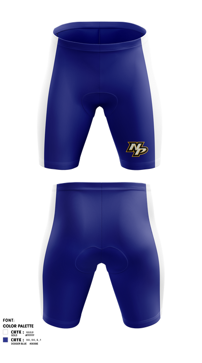 NP Bulldogs 35617767 Men's Compression Shorts - 42
