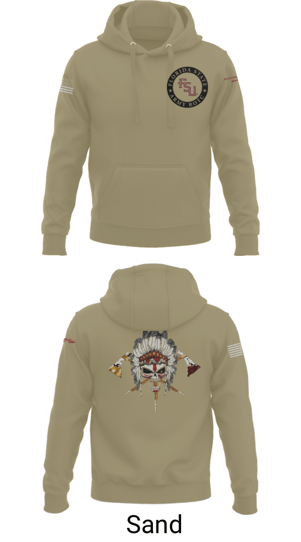 Hoodie, Seminole Battalion, Army, Teamtime, Team time, sublimation, custom sports apparel, team uniforms, spirit wear, spiritwear, sports uniforms, custom shirts, team store, custom team store, fundraiser sports, apparel fundraiser