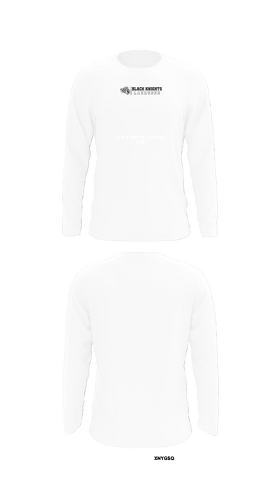 Black Knights Lacrosse Club 76626812 Long Sleeve Performance Shirt - 8
