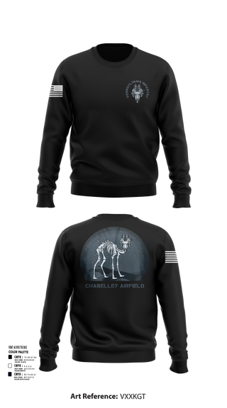 Crew Neck Sweatshirt, 1-112 INF Assassins, , Teamtime, Team time, sublimation, custom sports apparel, team uniforms, spirit wear, spiritwear, sports uniforms, custom shirts, team store, custom team store, fundraiser sports, apparel fundraiser