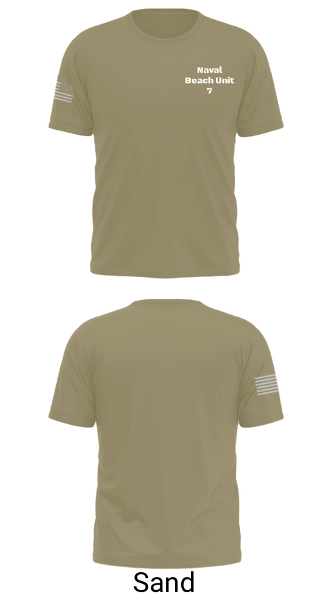 Short Sleeve Performance Shirt, Naval Beach Unit 7, , Teamtime, Team time, sublimation, custom sports apparel, team uniforms, spirit wear, spiritwear, sports uniforms, custom shirts, team store, custom team store, fundraiser sports, apparel fundraiser