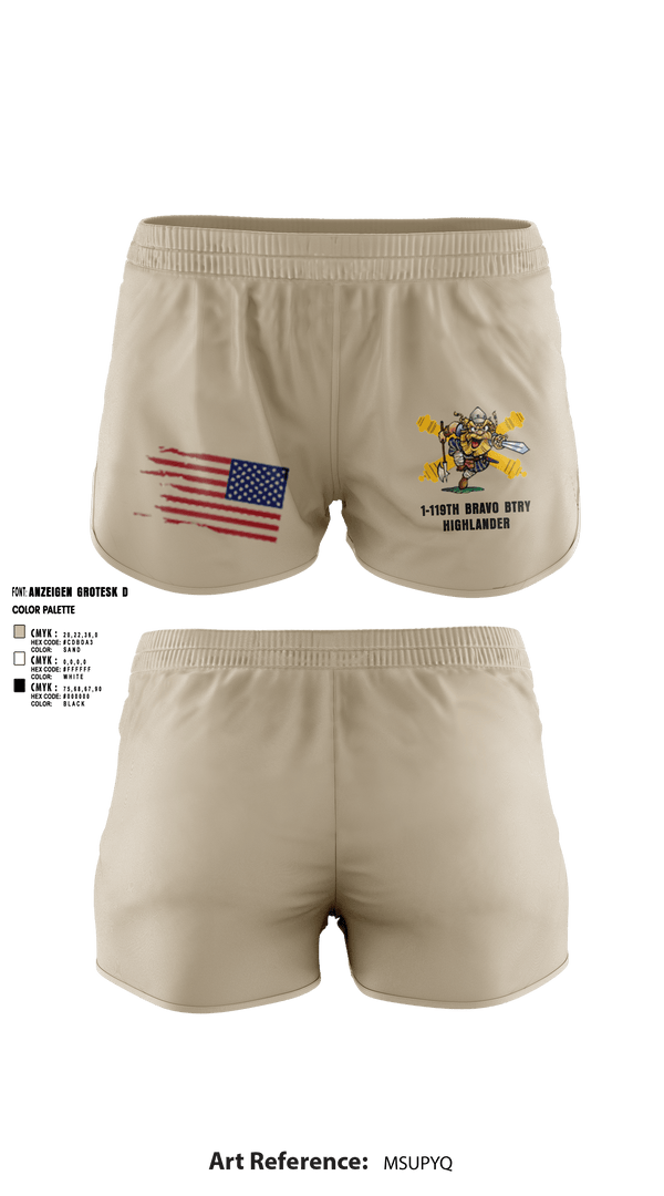 Ranger Panties, Bravo 1-119th FA, , Teamtime, Team time, sublimation, custom sports apparel, team uniforms, spirit wear, spiritwear, sports uniforms, custom shirts, team store, custom team store, fundraiser sports, apparel fundraiser